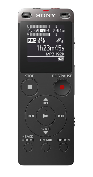 SONY ICDUX560B.CE7 Thin&amp;light design dictation