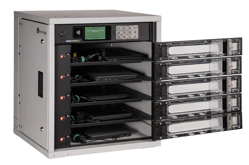 LocknCharge FUYL Tower 5Mk2 5x Charging Lockers - EU