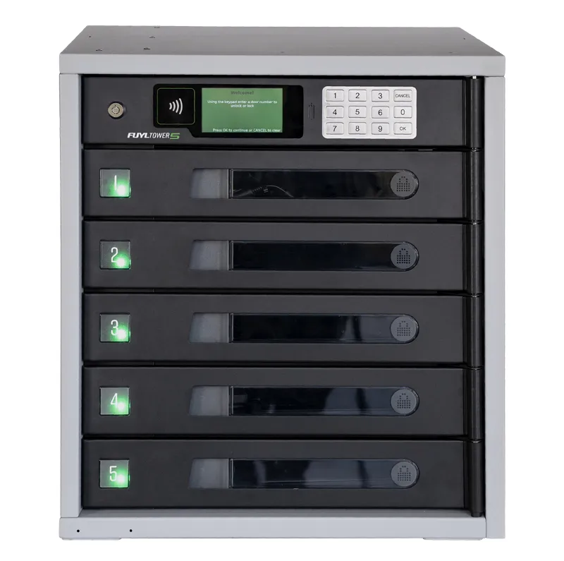 LocknCharge FUYL Tower 5Mk2 5x Charging Lockers - EU
