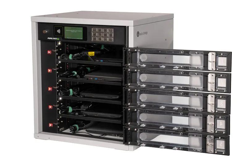 LocknCharge FUYL Tower 5Mk2 5x Charging Lockers - EU