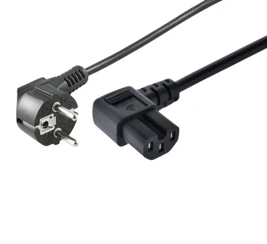 MICROCONNECT CEE 7/7 - IEC 60320 C15 - power cable, 2 m, Black