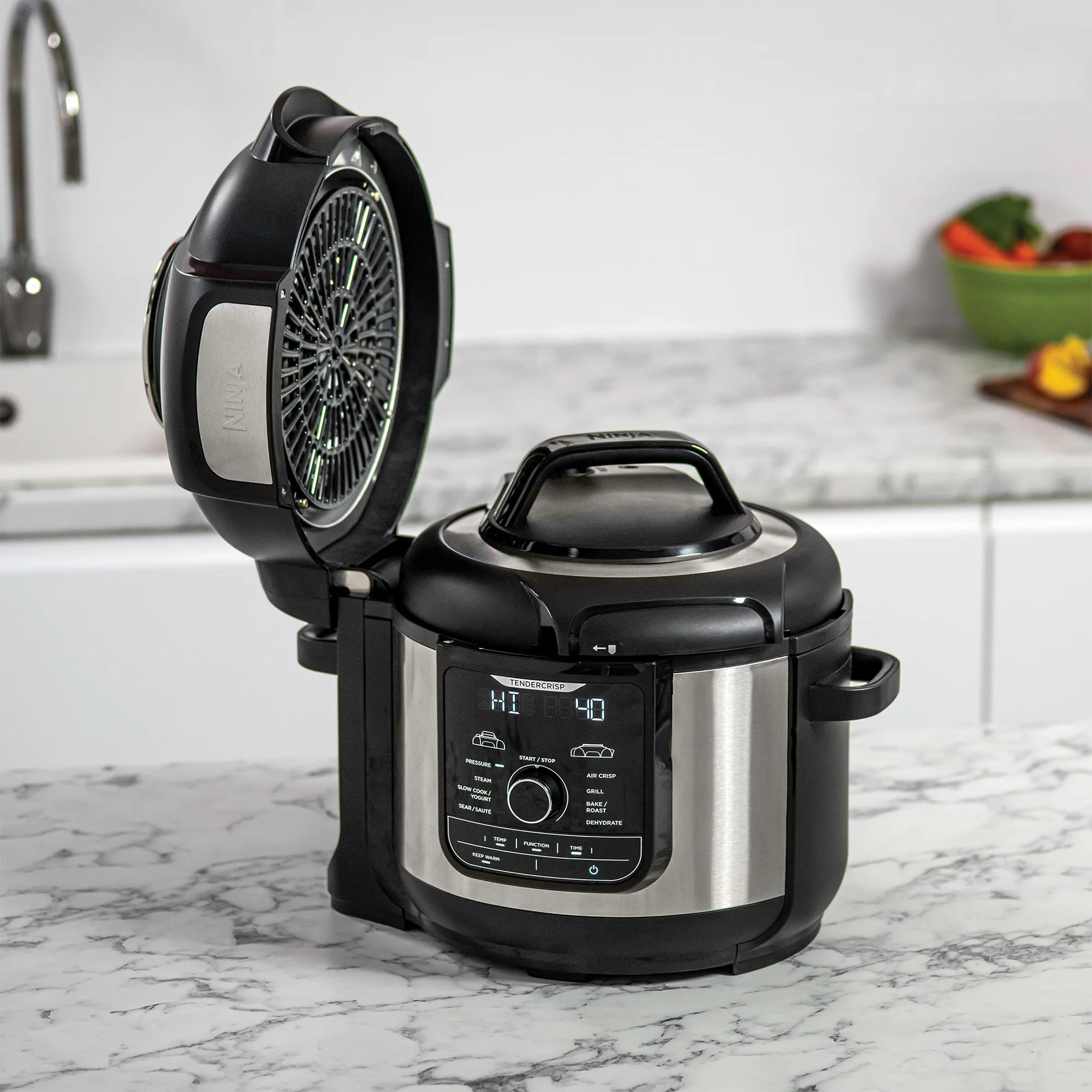 Ninja Foodi MAX 9-in-1 Multi-Cooker OP500EU -monitoimikeitin, 7.5l