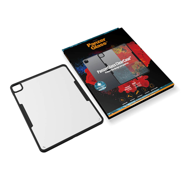 PanzerGlass ClearCase, iPad Pro 12,9&rdquo; 3-6th Gen - fodral, Svart