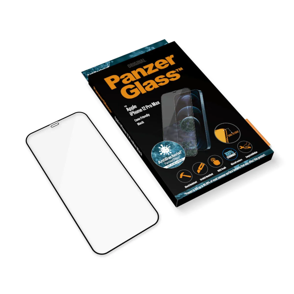 PanzerGlass Case Friendly, iPhone 12 Pro Max - Screen Glass