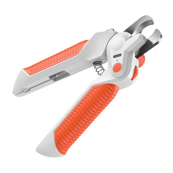 ROJECO RK97-06 Rechargeable Pet Nail Clipper with LED Light
