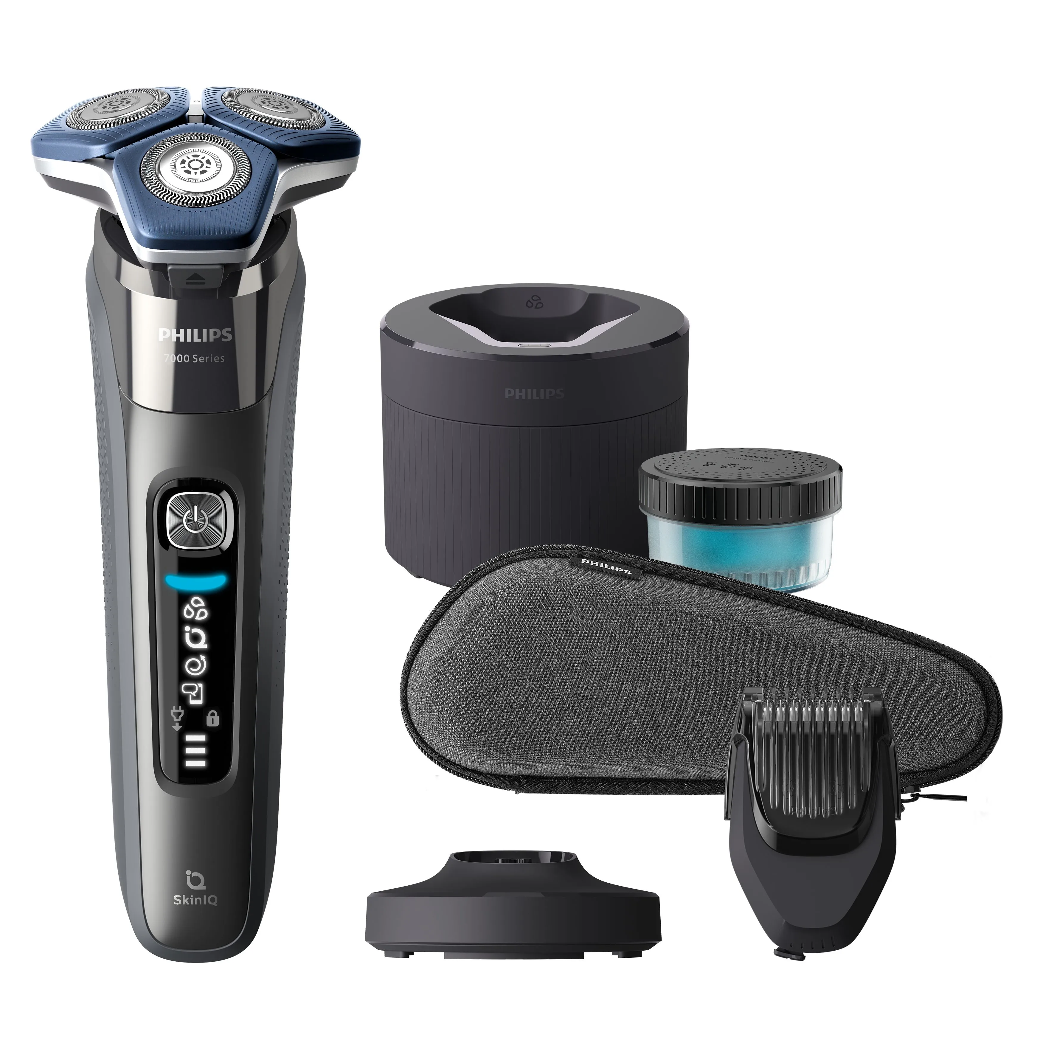 Philips Series 7000 S7887/58 Wet &amp; Dry -parranajokone, kromi