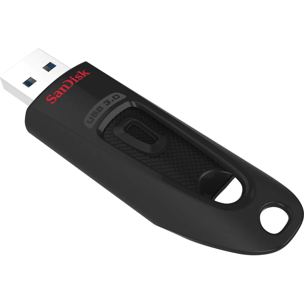 SanDisk 32GB Ultra USB 3.2 Gen 1x1 - memory stick, Black (2pcs)