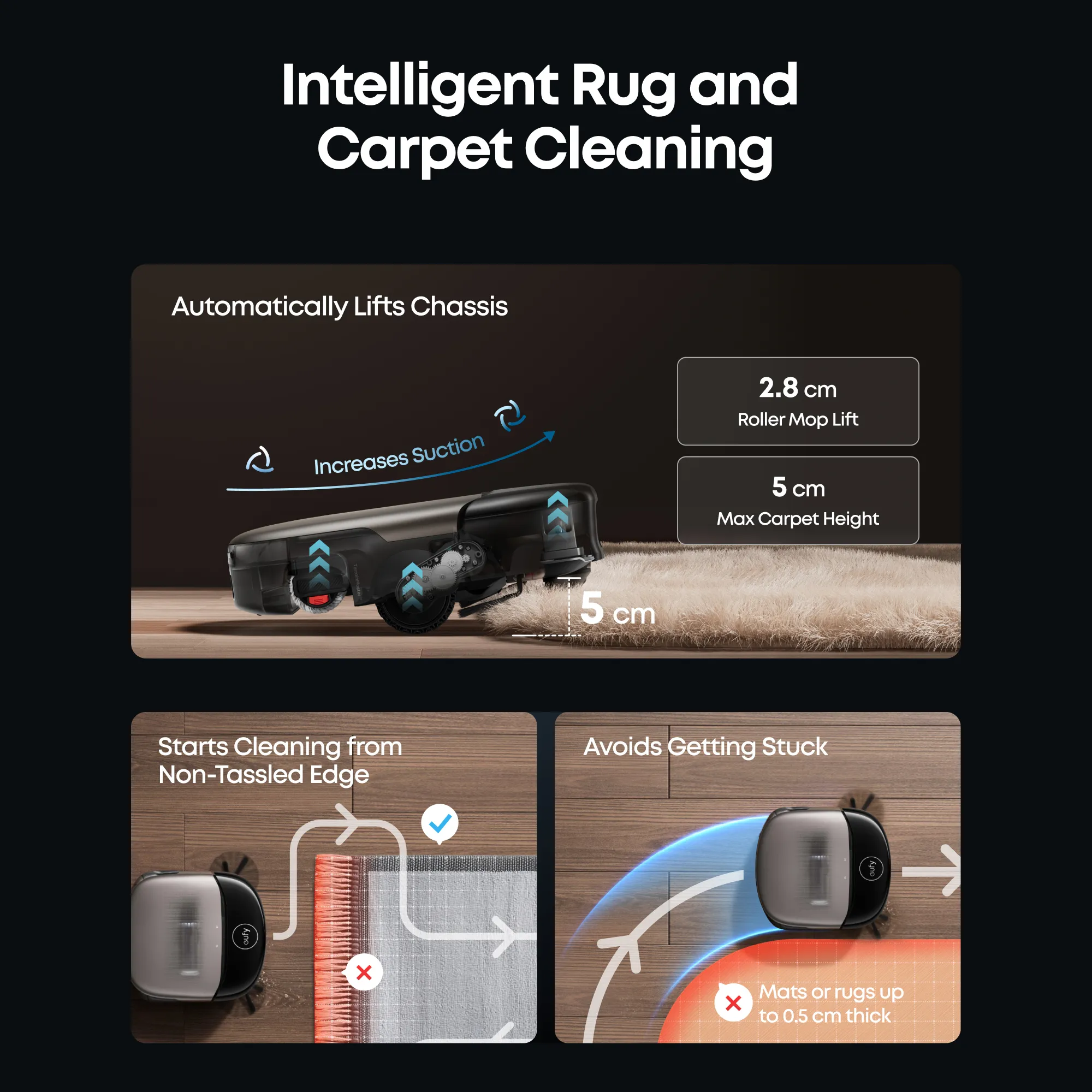 ANKER Eufy Omni S2 - robotdammsugare, svart