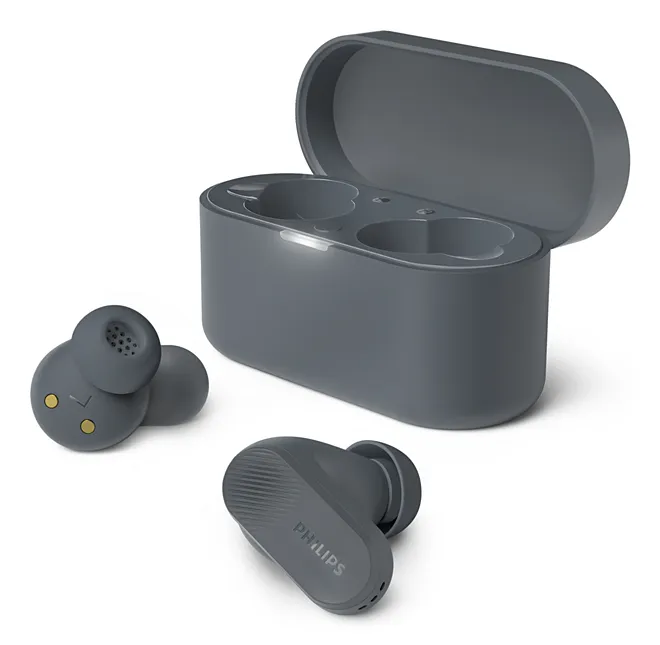 Philips TAT3509GY/00 Wireless Earbuds, Grey Philips TAT3509GY/00 Wireless Earbuds, Grey