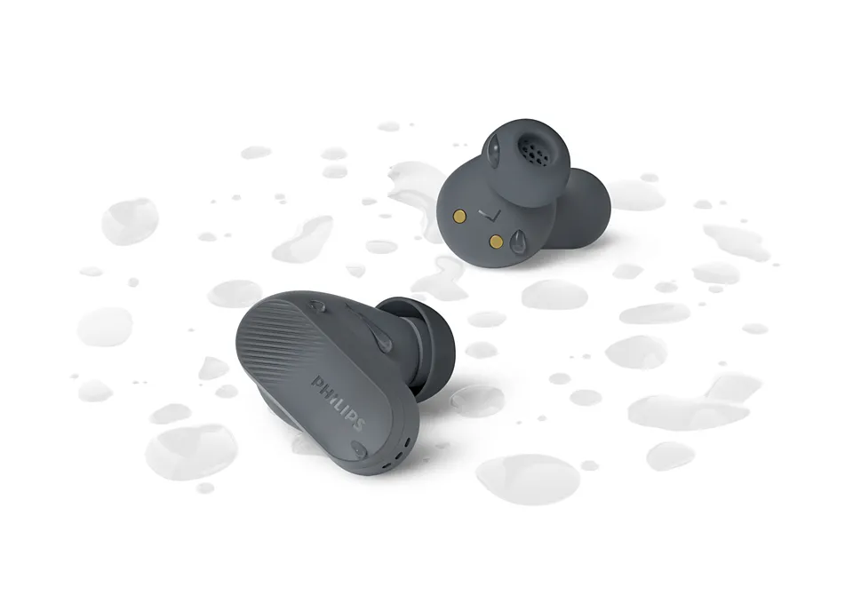 Philips TAT3509GY/00 Wireless Earbuds, Grey Philips TAT3509GY/00 Wireless Earbuds, Grey