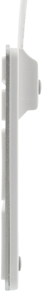 DELTACO ohut n&auml;pp&auml;imist&ouml;, USB, alumiini/valk