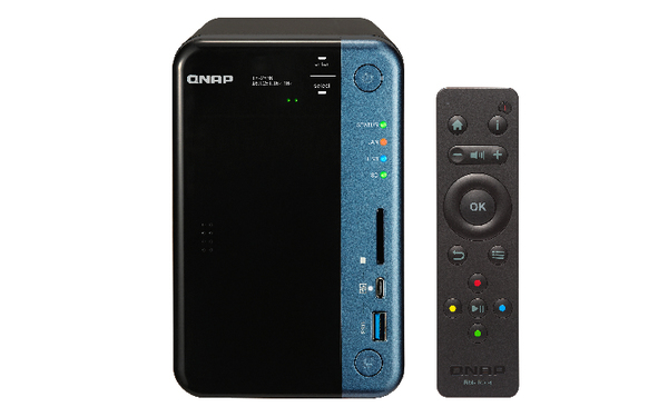 QNAP TS-253B-4G 2-Bay NAS Intel Celeron Apollo Lake J3455 quad-core 1.5GHz 4GB DDR3L SODIMM ( 2x2GB max 8GB total) SATA 6Gb/s