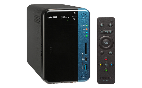 QNAP TS-253B-4G 2-Bay NAS Intel Celeron Apollo Lake J3455 quad-core 1.5GHz 4GB DDR3L SODIMM ( 2x2GB max 8GB total) SATA 6Gb/s