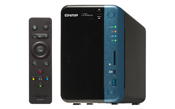 QNAP TS-253B-4G 2-Bay NAS Intel Celeron Apollo Lake J3455 quad-core 1.5GHz 4GB DDR3L SODIMM ( 2x2GB max 8GB total) SATA 6Gb/s