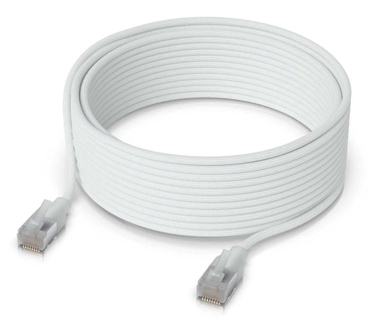Ubiquity Cat6a RJ45 12m -verkkokaapeli, valkoinen