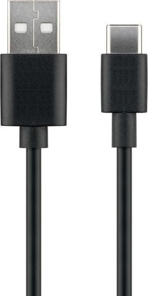 MicroConnect USB-A &ndash; USB-C 3.1 Gen 1 - cable, 2 m, Black