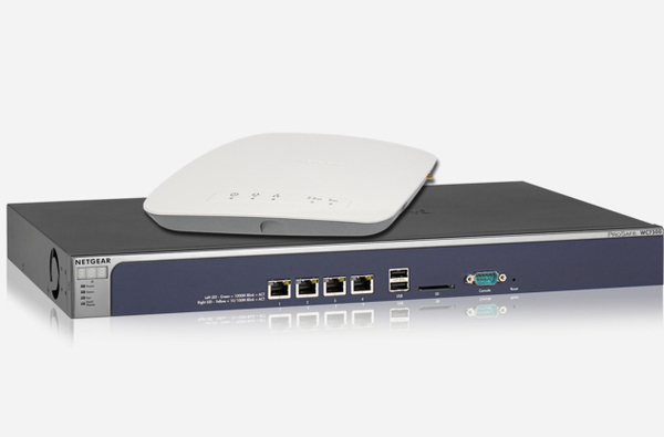 NETGEAR WB7500 Wireless Controller Bundle - Langattoman verkon hallintalaite - GigE, PPP - AC 100/230 V - 1U - sek&auml; 5 x NETGEAR ProSafe Business 2 x 2 Dual Band