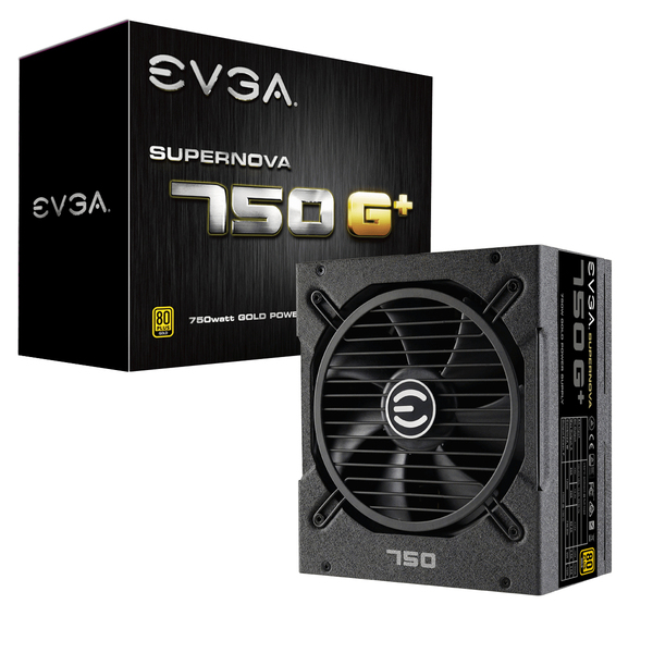 EVGA 750W SuperNOVA 750 G+ -virtal&auml;hde