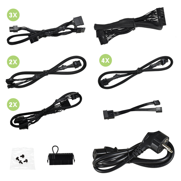 EVGA 750W SuperNOVA 750 G+ -virtal&auml;hde