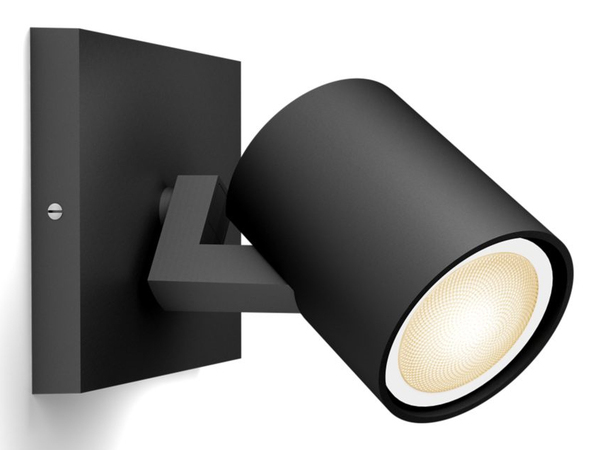 PHILIPS RUNNER HUE EXT. SPOT SINGLE SPOT BLACK 1