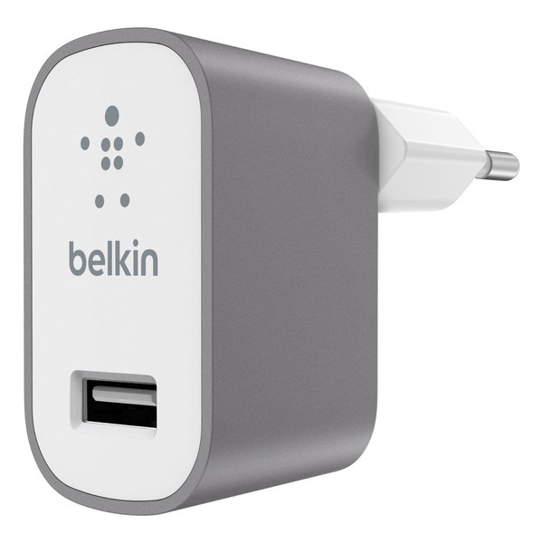 BELKIN MIXIT Metallic Home Charger - Universal - Grey
