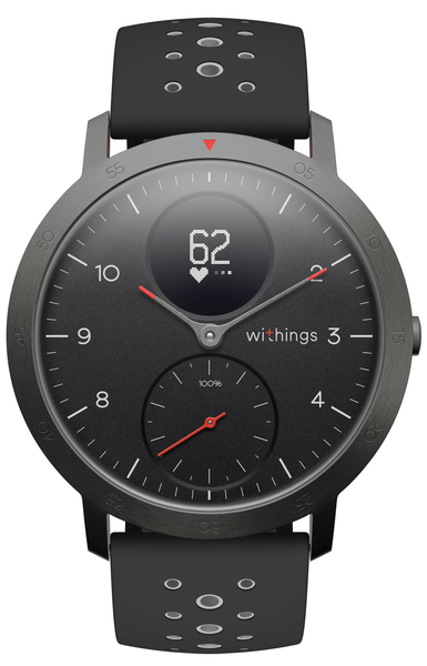 Withings Steel HR Sport - smartwatch, Black