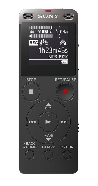 SONY ICDUX560B.CE7 Thin&amp;light design dictation