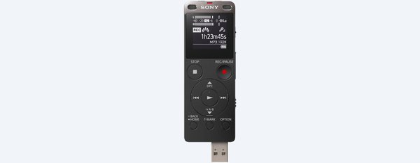 SONY ICDUX560B.CE7 Thin&amp;light design dictation