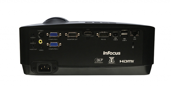 InFocus IN2128HDx - DLP-projektori - 3D - 4000 lumenia - 1920 x 1080 - 16:9 - HD 1080p