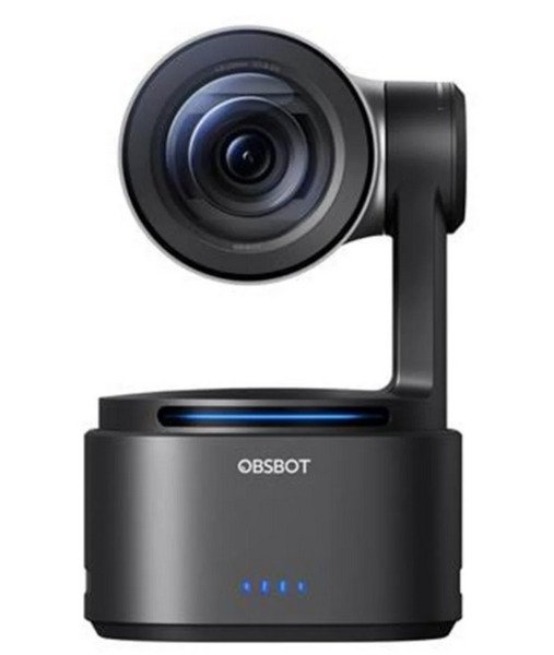 OBSBOT Tail 2 4K UHD, 60fps, AI Tracking, HDR PTZ Conference Camera, Black