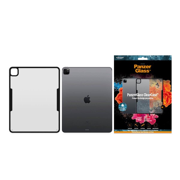 PanzerGlass ClearCase, iPad Pro 12,9&rdquo; 3-6th Gen -suojakuori, Musta