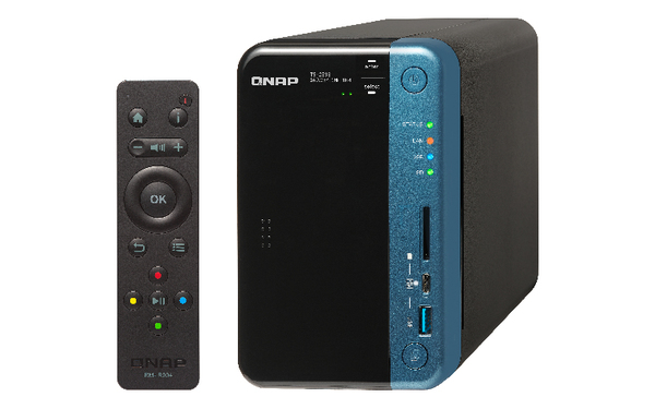 QNAP TS-253B-4G 2-Bay NAS Intel Celeron Apollo Lake J3455 quad-core 1.5GHz 4GB DDR3L SODIMM ( 2x2GB max 8GB total) SATA 6Gb/s