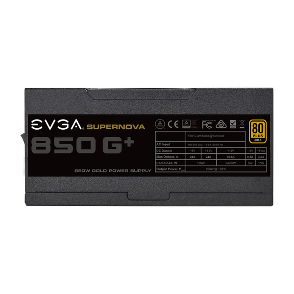 EVGA 850W SuperNOVA 850 G+ - Power supply