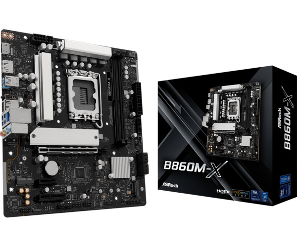 ASRock B860M-X LGA 1851 mATX DDR5 - motherboard