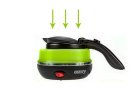 ADLER CR 1265 kettle, 0.5L, 750W, Black/Green