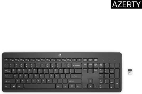 HP 230 Wireless Keyboard, Black - Nordic (Consumer)