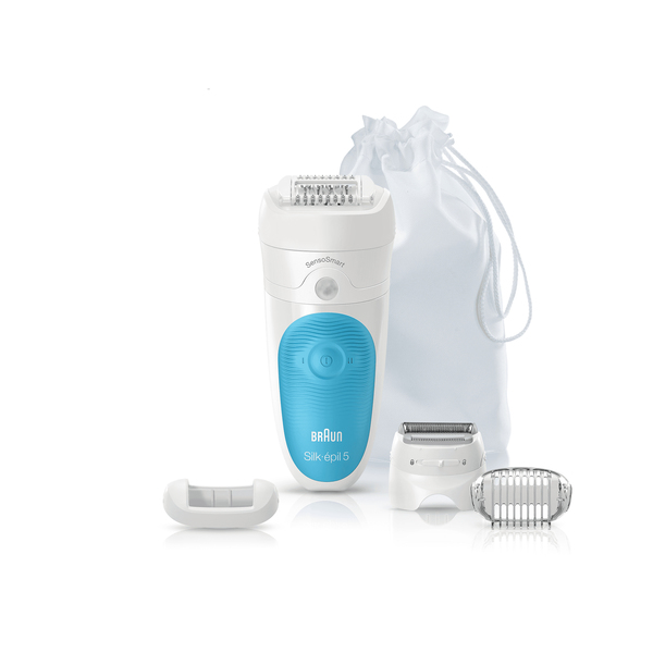 BRAUN EPILAATTORI SES5890 SENSOSMART. Johdoton Wet &amp; Dry -epilaattori 5 lis&auml;osalla. Hell&auml;varainen ja helppok&auml;ytt&ouml;inen. Wet &amp; Dry -epilaattori sopii k&auml;ytett&auml;v&auml;ks