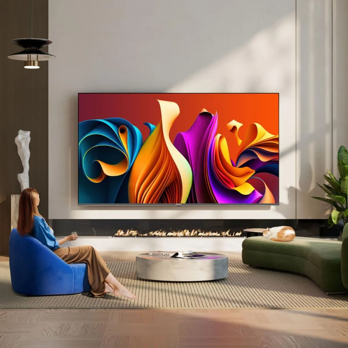 Hisense A7NQ 43" 4K QLED VIDAA TV, 60 Hz, HDR10+, harmaa
