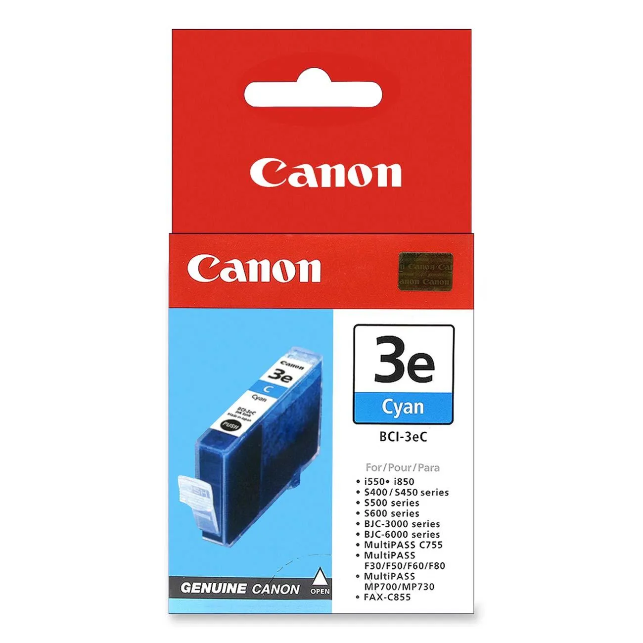 Canon BCI-3eC -mustekasetti, 13 ml, cyan