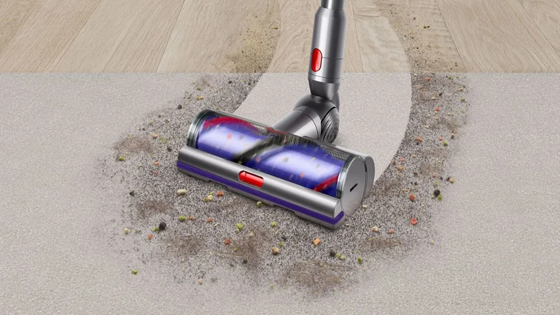 Dyson V15s Detect Submarine Cordless Wet and Dry Stick vacuum cleaner, Nickel and Yellow