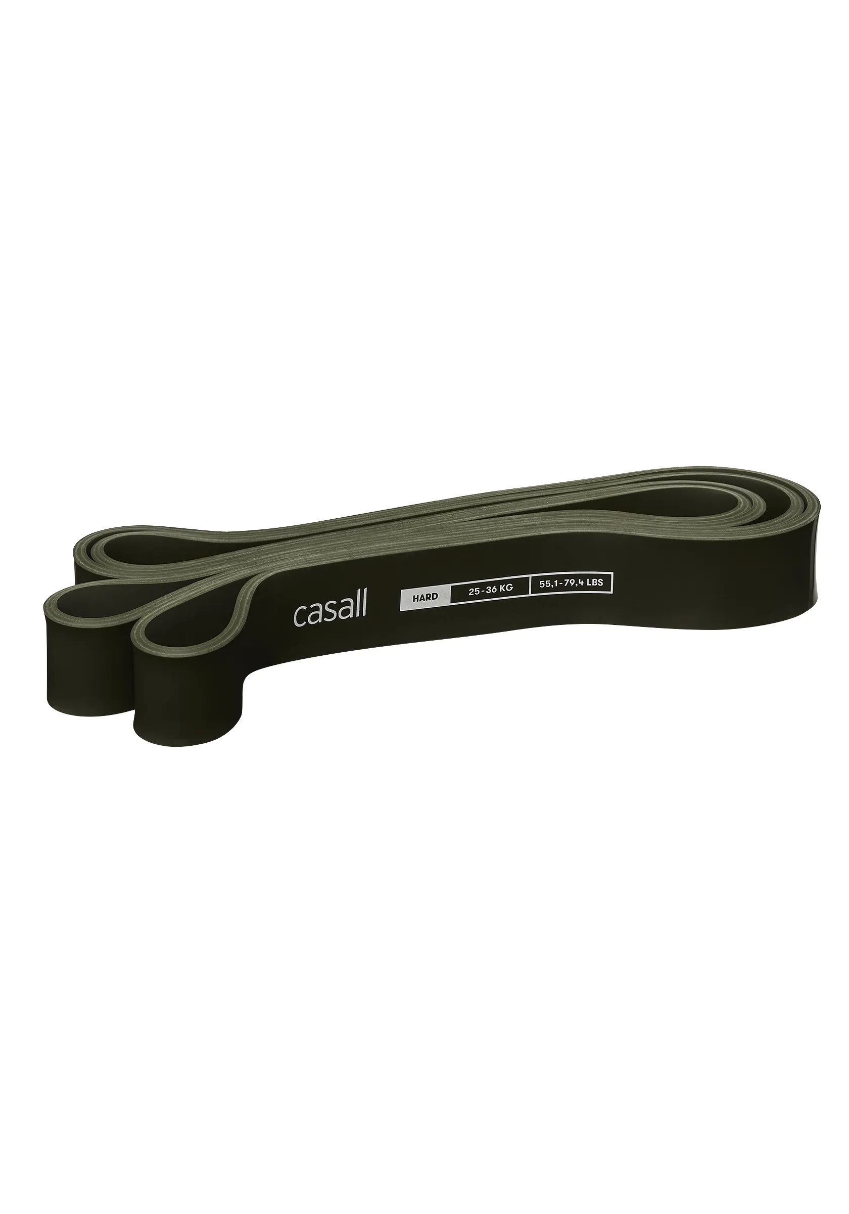 Casall Long rubber band Hard Green