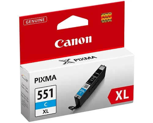 Canon CLI-551XL bl&auml;ckpatron, 11 ml, cyan