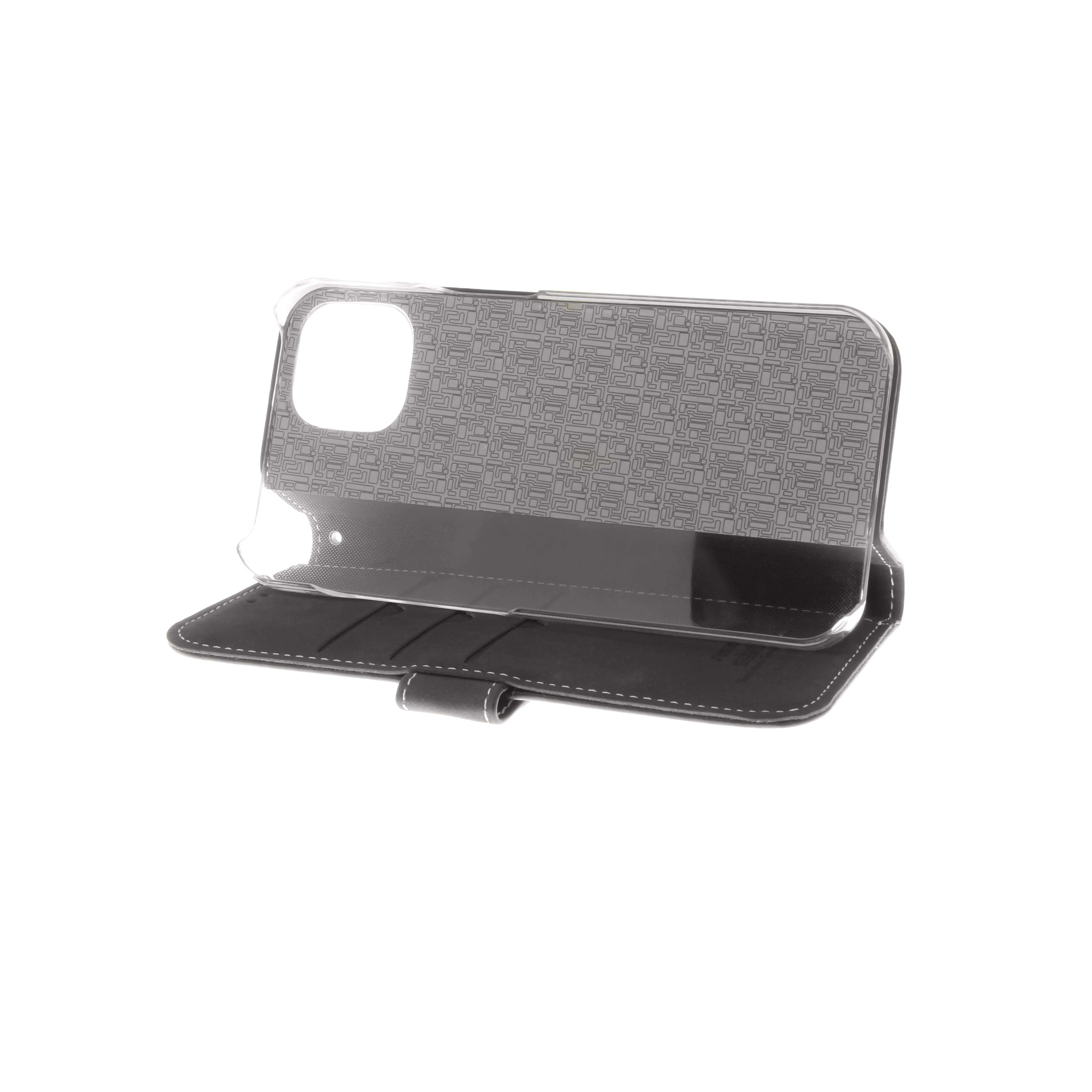 Insmat Flip Case, iPhone 13 mini - Wallet Case, Black