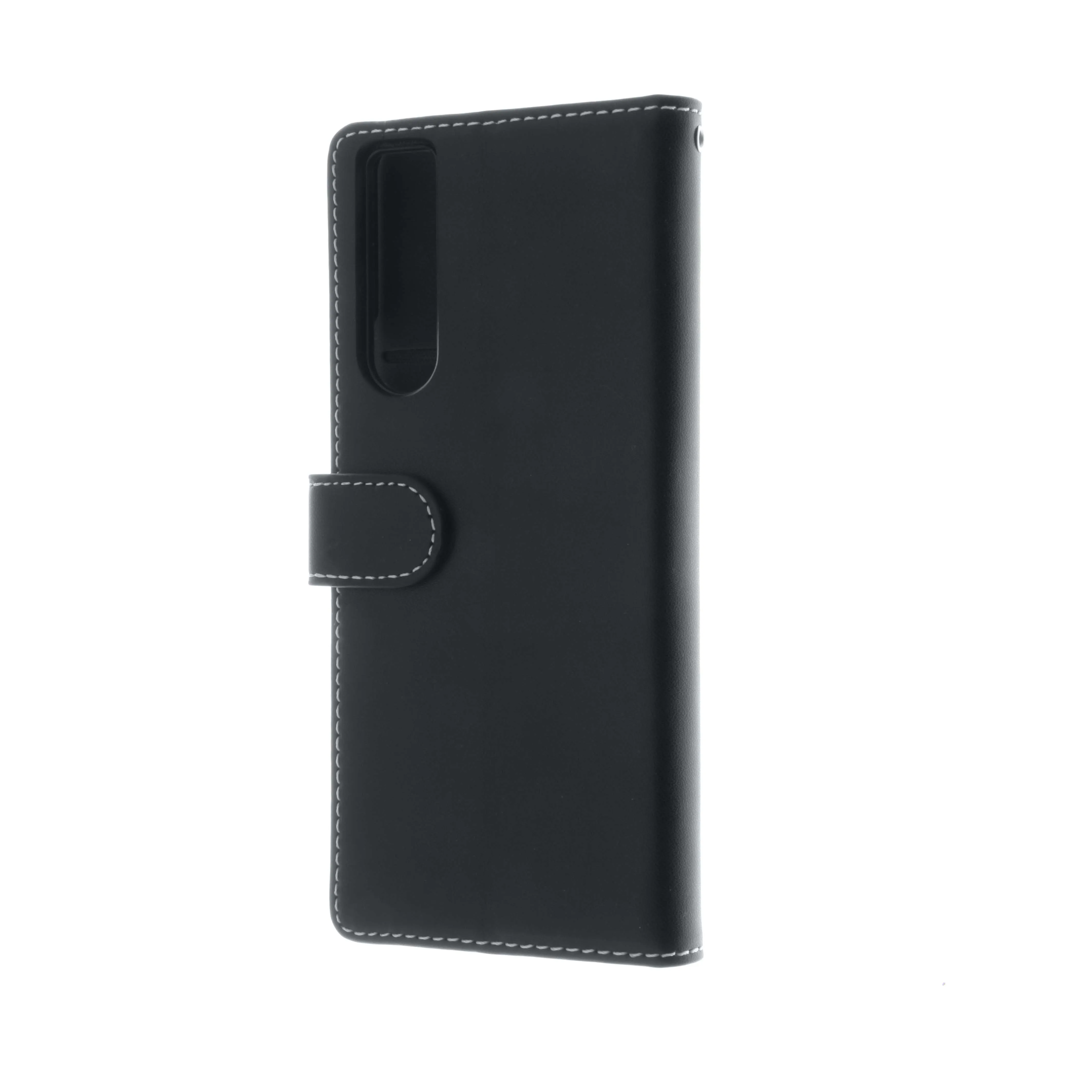 Insmat Flip Case, Xperia 5 IV - plånboksfodral, Svart