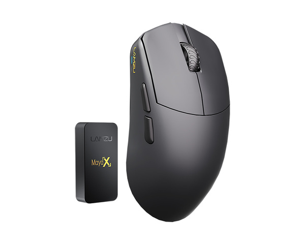 (Bargains) Lamzu Maya X 8K Wireless Gaming Mouse, Charcoal Black