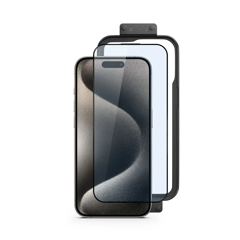 Epico Edge-to-Edge Resolve, iPhone 15 Pro - Screen Glass