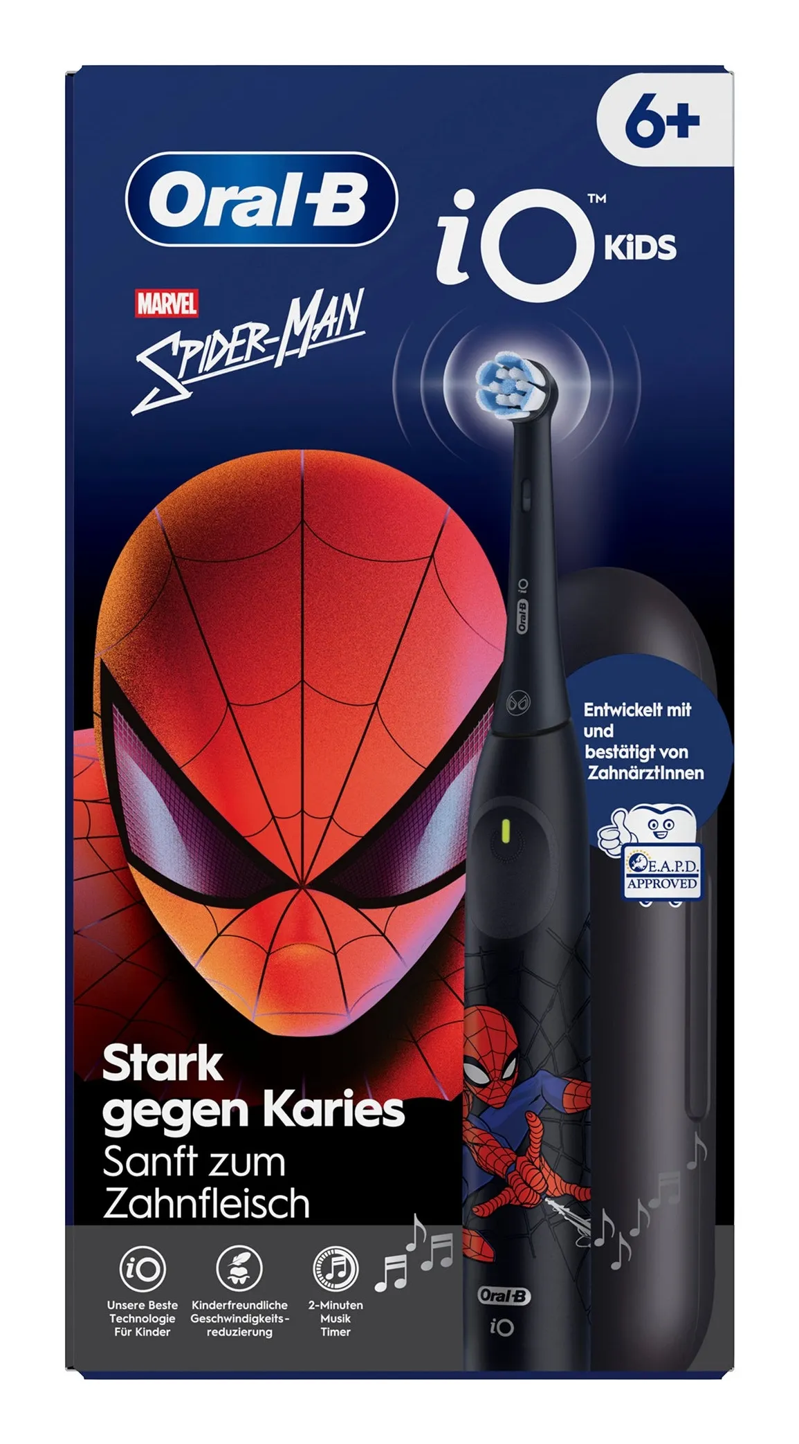 Oral-B iO Kids Electric Toothbrush, Marvel Spider-Man