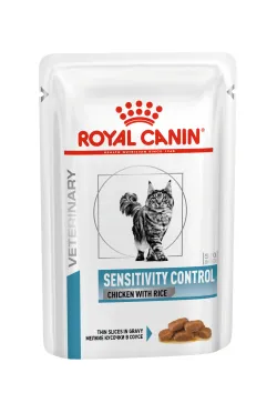 Royal Canin Sensitivity Control Chicken in Gravy, Wet food for cats, Adult, 12 x 85g