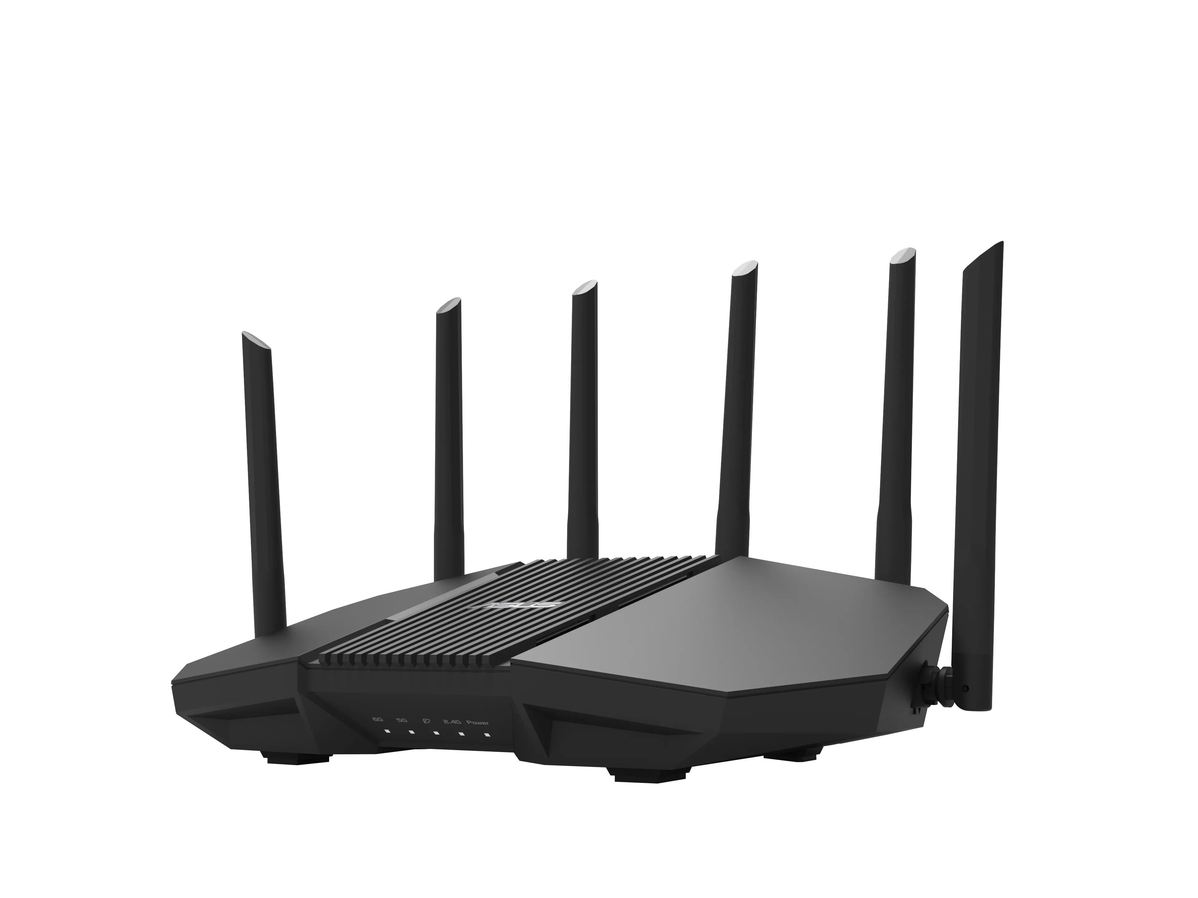 Asus RT-BE90U router, Wi-Fi 7, BE9400, Tri-band, med 2,5G WAN, svart