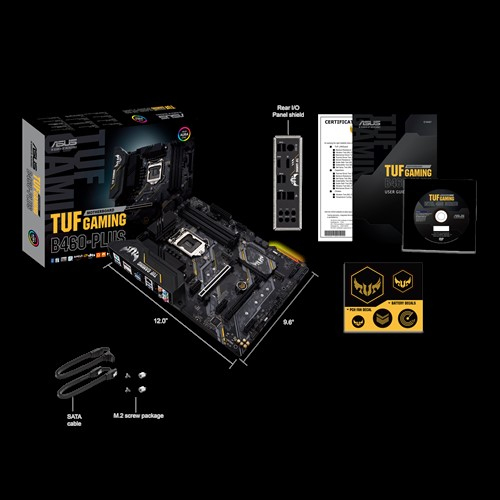 Asus TUF Gaming B460-PLUS ATX - motherboard